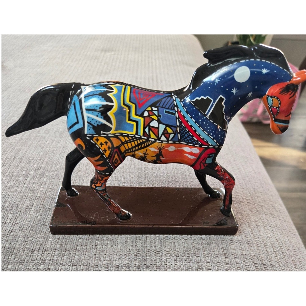 Trail of Painted Ponies Grandfather's Journey 1589 Buddy Tubinaghtewa Hopi Horse